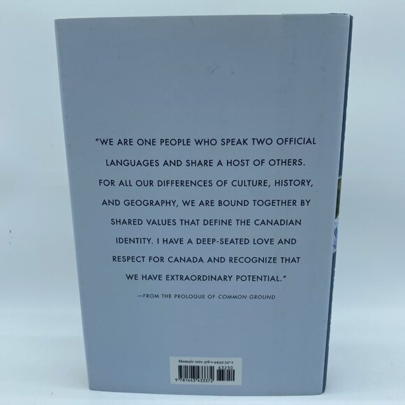 Common Ground by Justin Trudeau Canada’s Prime Minister 2014 Hardcover DJ 1st - Picture 4 of 15